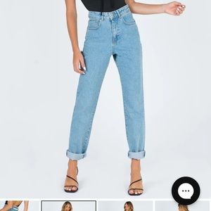 Princess Polly ragged jeans
